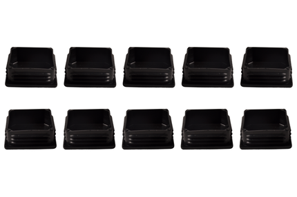 Anhängershop Steckbare Kappe viereckig 60x60 mm - 10 Stück
