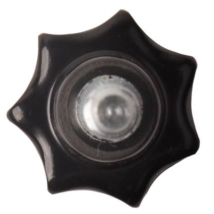 Anhängershop Sterngriff Bakelit 25 mm (M6x30 mm)