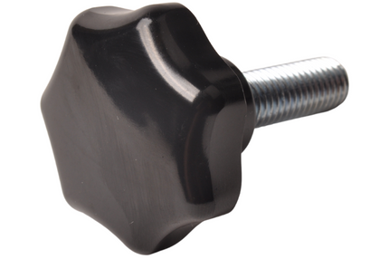 Anhängershop Sterngriff Bakelit 40 mm (M10x30 mm)