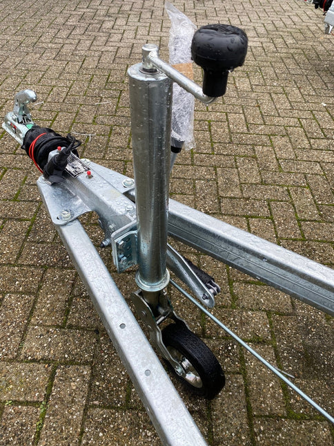 Anhängershop Stützrad für Anhänger 60 mm rund automatisch klappbar