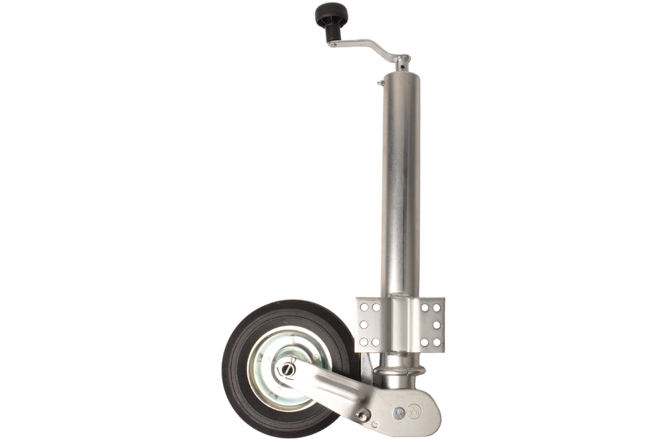 Anhängershop Stützrad für Anhänger 60 mm rund automatisch klappbar