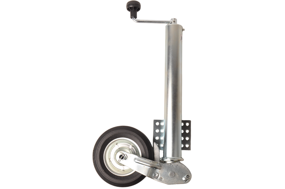 Anhängershop Stützrad für Anhänger 60 mm rund automatisch klappbar