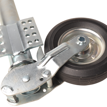 Anhängershop Stützrad für Anhänger 60 mm rund automatisch klappbar