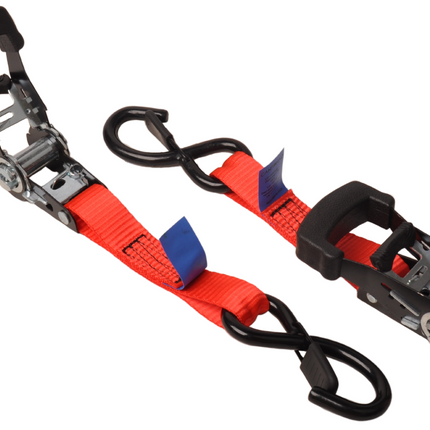 Anhängershop Universelle Spanngurte für Motorradtransport 180 cm – 350 kg