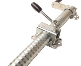 Anhängershop Verzinkte Stützradklemme 48 mm – geeignet für geriffelte Stützräder