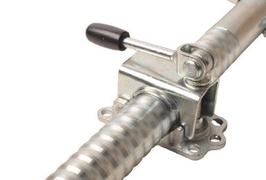 Anhängershop Verzinkte Stützradklemme 48 mm – geeignet für geriffelte Stützräder