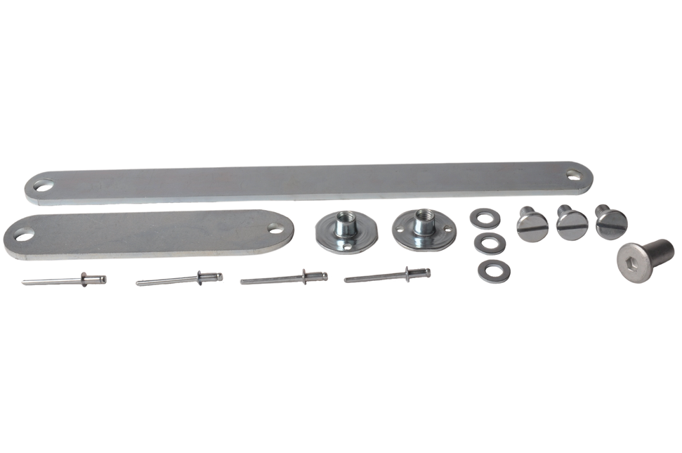 Anssems Kompletter Satz Montagezubehör Anssems Gasfeder (Deckel zur Seite)