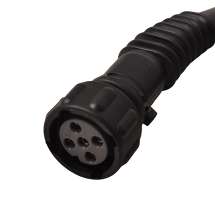 Aspock 5-poliger Aspock-Stecker mit 1,5-Meter-Kabel - links