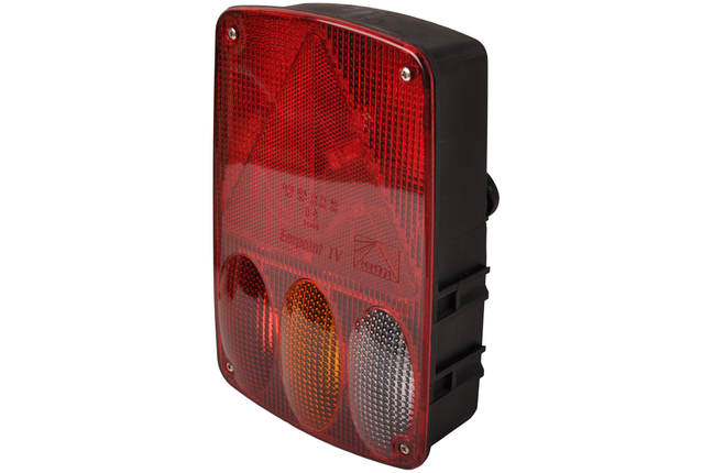 Aspock Anhänger Rückleuchte - Aspöck Earpoint 4 - links - 5/8-poliger Bajonettanschluss