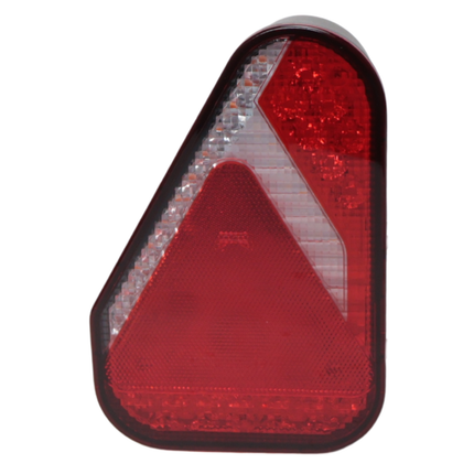 Aspock Anhänger Rückleuchte - Aspöck Earpoint LED - links - 146x219x52,5 mm - inklusive Nebelschlussleuchte