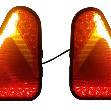Aspock Anhänger Rückleuchte - Aspöck Earpoint LED - rechts - 146x219x52,5 mm - inklusive Rückfahrleuchte
