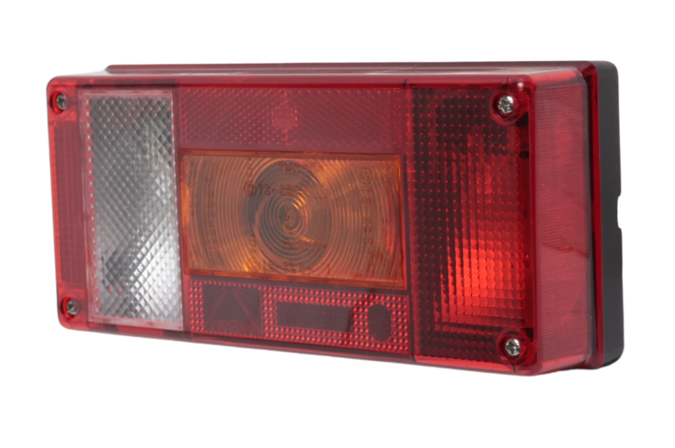 Aspock Anhänger Rückleuchte - Aspöck Midipoint 1 - rechts - 220x100x52 mm - 5-poliger Bajonettanschluss