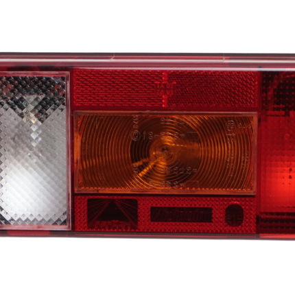 Aspock Anhänger Rückleuchte - Aspöck Midipoint 1 - rechts - 220x100x52 mm - 5-poliger Bajonettanschluss