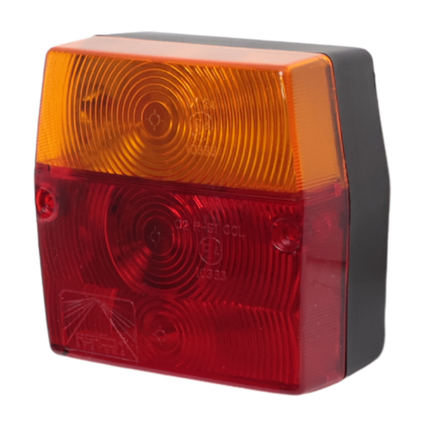 Aspock Anhänger Rückleuchte - Aspöck Minipoint - links/rechts - 98x90x49 mm - Tüllenanschluss - inklusive passender Schrauben