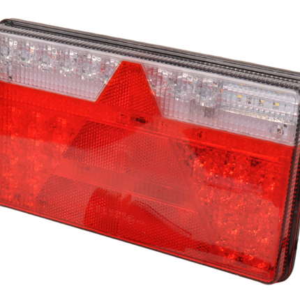 Aspock Anhänger Rückleuchte - Aspöck MultiLED 2 - links - 240x140x35 mm - vollständig LED - 7-poliger ASS2 Bajonettanschluss - wasserdicht