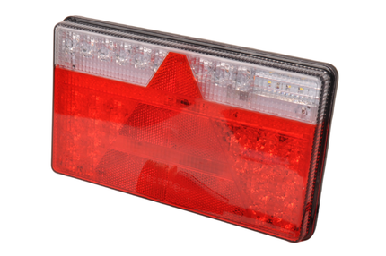 Aspock Anhänger Rückleuchte - Aspöck MultiLED 2 - links - 240x140x35 mm - vollständig LED - 7-poliger ASS2 Bajonettanschluss - wasserdicht