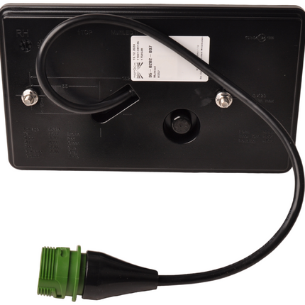 Aspock Anhänger Rückleuchte - Aspöck MultiLED 2 - rechts - 240x140x35 mm - vollständig LED - 7-poliger ASS2 Bajonettanschluss - wasserdicht