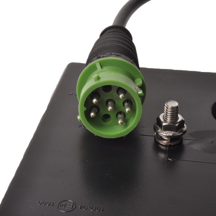 Aspock Anhänger Rückleuchte - Aspöck MultiLED 2 - rechts - 240x140x54 mm - vollständig LED - 8-poliger Bajonettanschluss - 50 cm Kabel