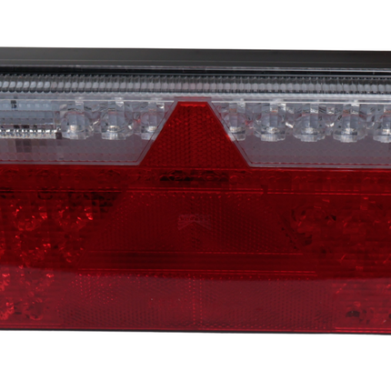 Aspock Anhänger Rückleuchte - Aspöck MultiLED 2 - rechts - 240x140x54 mm - vollständig LED - 8-poliger Bajonettanschluss - 50 cm Kabel