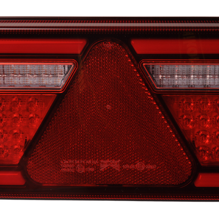 Aspock Anhänger Rückleuchte - Aspöck MultiLED 4 - links - 241x141x71 mm - vollständig LED - 5-poliger Bajonettanschluss