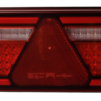 Aspock Anhänger Rückleuchte - Aspöck MultiLED 4 - rechts - 241x141x71 mm - vollständig LED - 5-poliger Bajonettanschluss