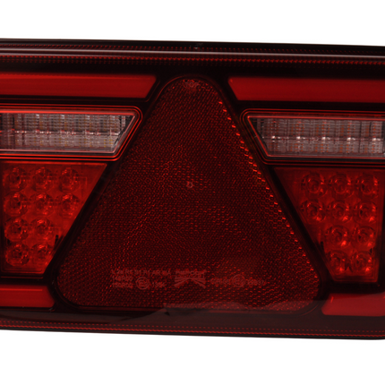 Aspock Anhänger Rückleuchte - Aspöck MultiLED 4 - rechts - 241x141x71 mm - vollständig LED - 8-poliger Bajonettanschluss