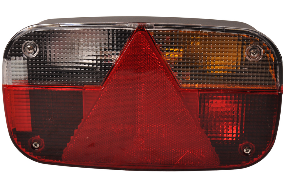 Aspock Anhänger Rückleuchte - Aspöck Multipoint 3 - rechts - 244x138x60 mm - 5-poliger Bajonettanschluss