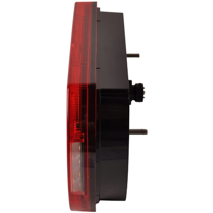 Aspock Anhänger Rückleuchte - Lucidity LED - links - 236x140x52 mm - 5-poliger Bajonettanschluss - mit integriertem Widerstand