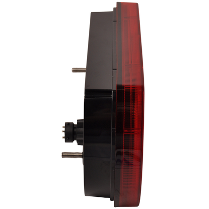 Aspock Anhänger Rückleuchte - Lucidity LED - links - 236x140x52 mm - 5-poliger Bajonettanschluss - mit integriertem Widerstand