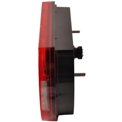 Aspock Anhänger Rückleuchte - Lucidity LED - links - 236x140x52 mm - Aspöck 8-poliger Bajonettanschluss - mit integriertem Widerstand
