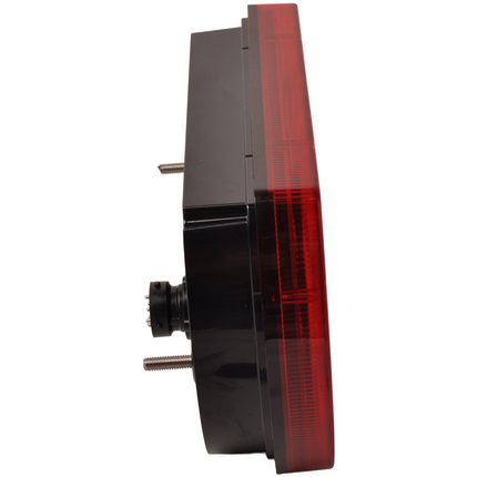 Aspock Anhänger Rückleuchte - Lucidity LED - links - 236x140x52 mm - Aspöck 8-poliger Bajonettanschluss - mit integriertem Widerstand