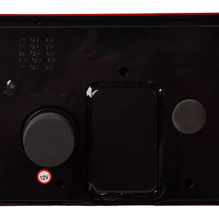 Aspock Anhänger Rückleuchte - Lucidity LED - rechts - 236x140x52 mm - Aspöck 8-poliger Bajonettanschluss - mit integriertem Widerstand