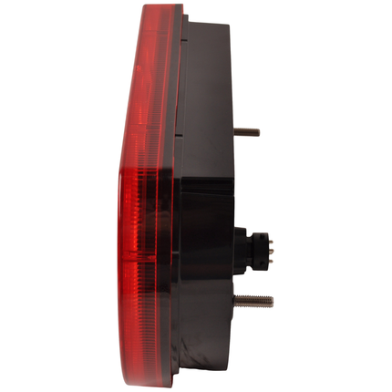 Aspock Anhänger Rückleuchte - Lucidity LED - rechts - 236x140x52 mm - 5-poliger Bajonettanschluss - mit integriertem Widerstand