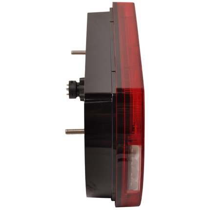Aspock Anhänger Rückleuchte - Lucidity LED - rechts - 236x140x52 mm - 5-poliger Bajonettanschluss - mit integriertem Widerstand