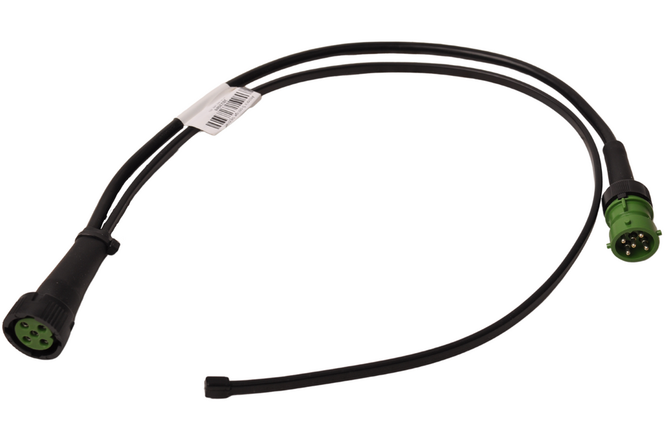 Aspock Aspock 5-poliges Bajonett-Verlängerungskabel 40 cm mit 60 cm Abzweigung