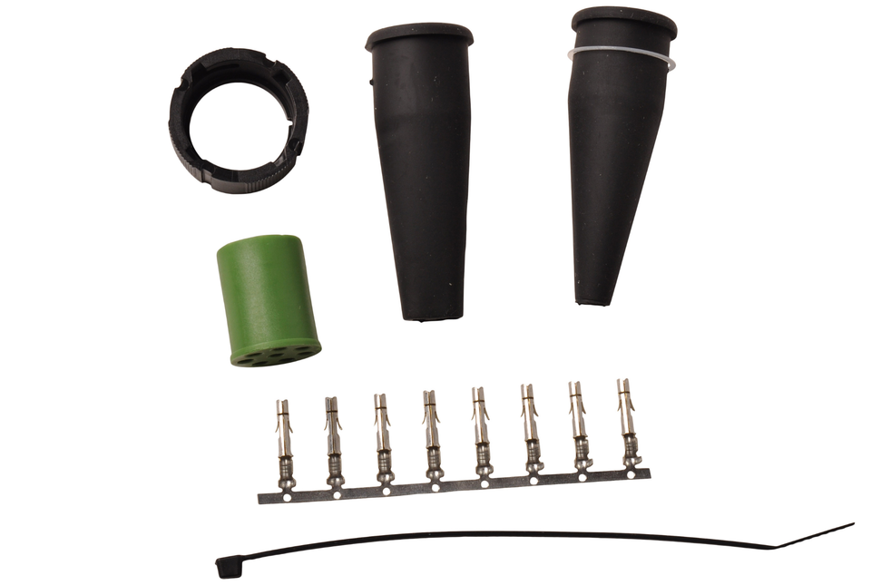 Aspock Aspock-Anschluss rechts - 8-polig - grün