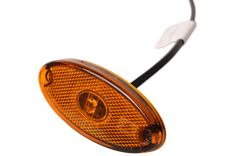 Aspock Aspöck Flatpoint 2 - orange/gelbe Begrenzungsleuchte - Steckeranschluss - LED