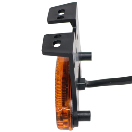 Aspock Aspock Flatpoint 2 - orange/gelbe Begrenzungsleuchte - Steckeranschluss - LED - auf Halterung