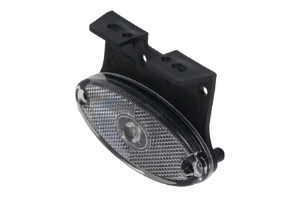 Aspock Aspock Flatpoint 2 - weiße Positionsleuchte - 50 cm DC-Kabel - LED - auf Halterung