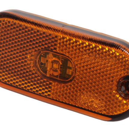 Aspock Aspock Flatpoint 3 - orange/gelbe Begrenzungsleuchte - 2-adriges Kabel mit Steckbrücken - LED