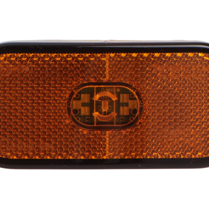 Aspock Aspock Flatpoint 3 - orange/gelbe Begrenzungsleuchte - 2-adriges Kabel mit Steckbrücken - LED