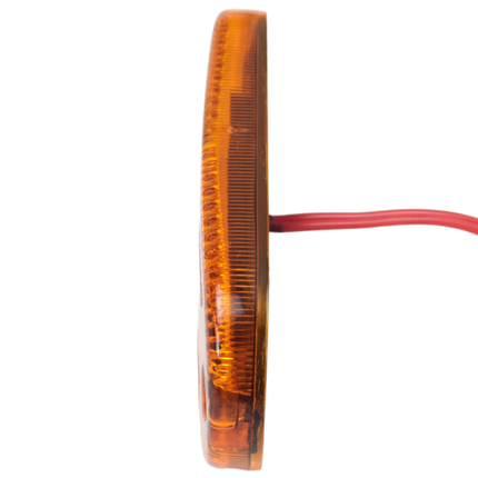 Aspock Aspock Flatpoint 3 - orange/gelbe Begrenzungsleuchte - 2-adriges Kabel mit Steckbrücken - LED