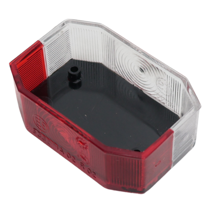 Aspock Aspöck Flexipoint 1 - rot/weiß - Ersatzglas