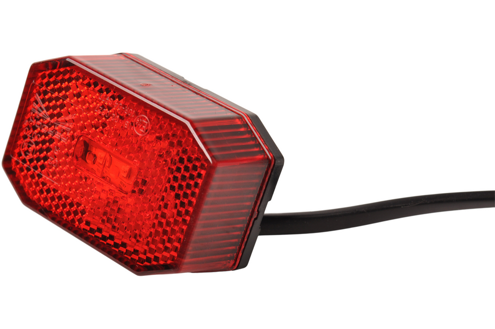 Aspock Aspock Flexipoint Begrenzungsleuchte LED - rot - mit 50 cm DC-Kabel