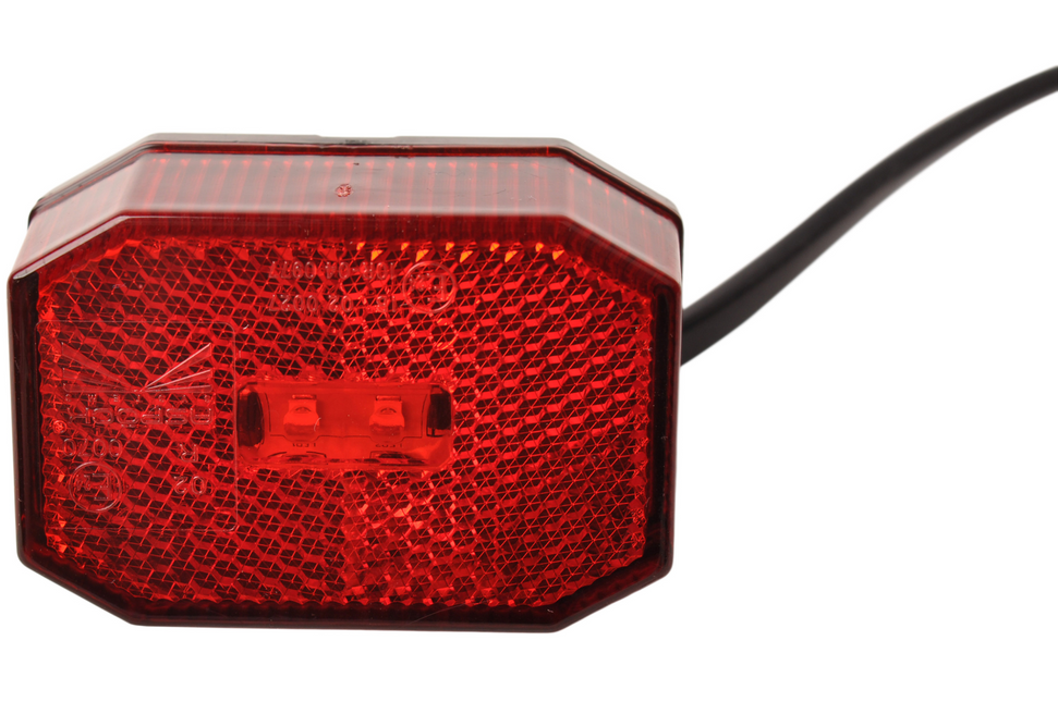 Aspock Aspock Flexipoint Begrenzungsleuchte LED - rot - mit 50 cm DC-Kabel