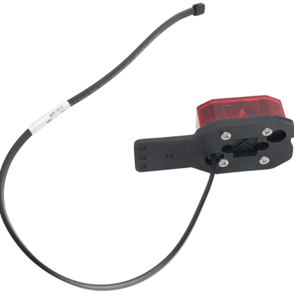 Aspock Aspöck Flexipoint Begrenzungsleuchte rechts - rot/weiß auf Gummihalter mit 50 cm Kabel