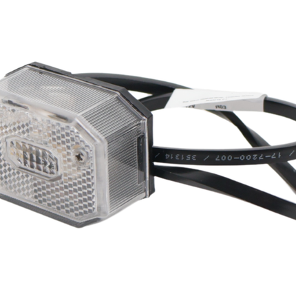 Aspock Aspöck Flexipoint Begrenzungsleuchte weiß mit 50 cm DC-Kabel