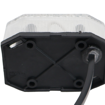 Aspock Aspöck Flexipoint Begrenzungsleuchte weiß mit 50 cm DC-Kabel