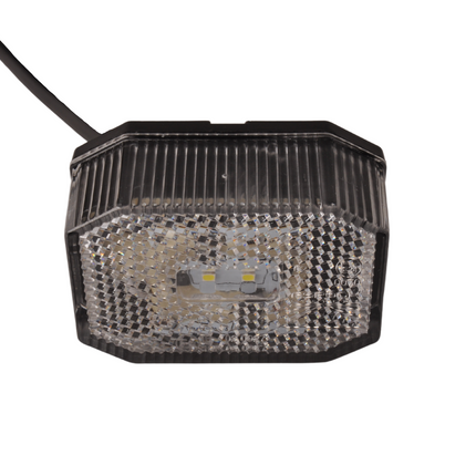 Aspock Aspöck Flexipoint LED Begrenzungsleuchte weiß - 50 cm Flachkabel - DC-Kabel