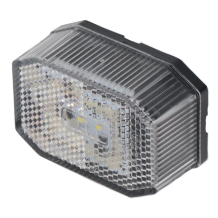 Aspock Aspöck Flexipoint LED Begrenzungsleuchte weiß - 50 cm Flachkabel - DC-Kabel